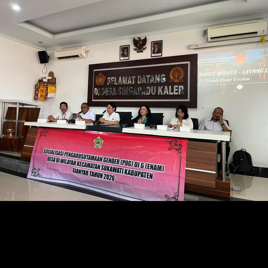 Sosialisasi Pengarusutamaan Gender (PUG) 